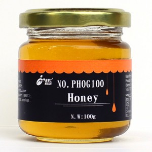 100g glass bottle honey 1