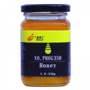 350g glass bottle honey